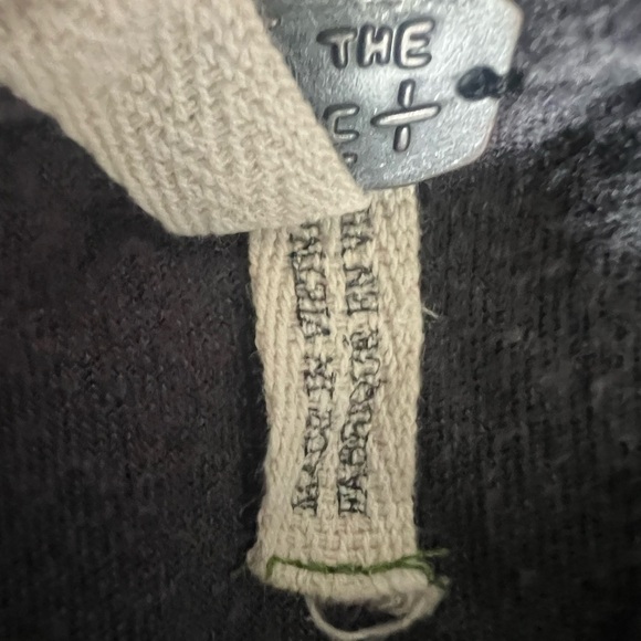 FREE PEOPLE Women’s Sz S WE THE FREE MILAN LAYERING DOLMAN SLEEVE VELVET Gray - Picture 7 of 8